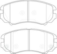 Тормозные колодки BP10377* SB NAGAMOCHI 